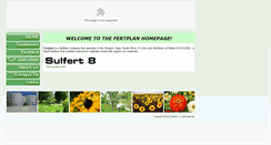 Desktop Screenshot of fertplan.co.za