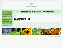 Tablet Screenshot of fertplan.co.za